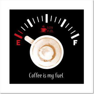 Coffee is my fuel Posters and Art